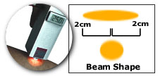 Average safe and effective values for output intensity (fluence) and pulse frequency are included in the instruction material for various skin photo types.  