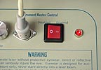 Laser pulse adjustment